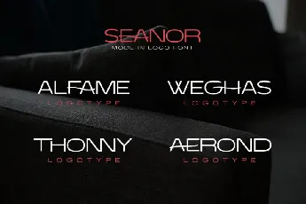 Seanor font