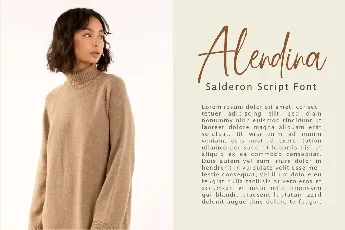 Salderon font