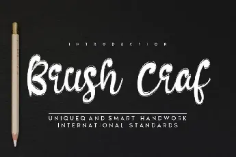 Brush Craf Script font