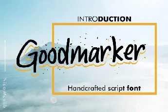 Goodmarker Handwritten font