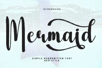 Mermaid Script font