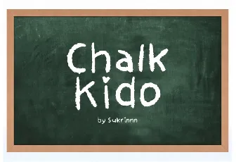 Chalk Kido Display font