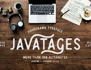 Javatages font