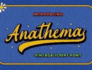 Anathema font