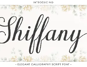 Shiffany font