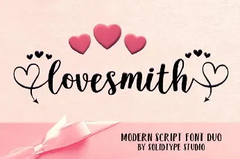 Lovesmith font