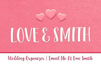 Lovesmith font