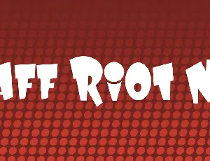 Laff Riot NF font