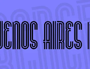 Buenos Aires NF font