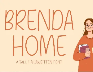 Brenda Home font