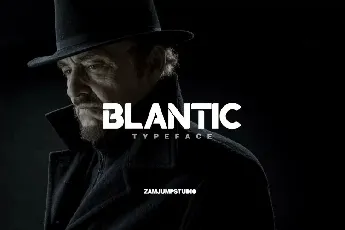 Blantic font