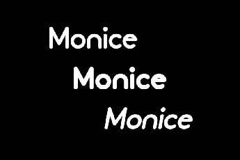 Monice font