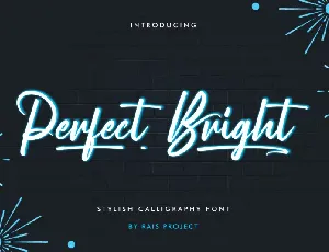 Perfect Bright font