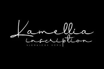 Kamellia Handwritten font