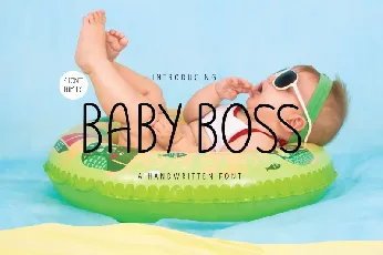 Baby Boss Handwritten font