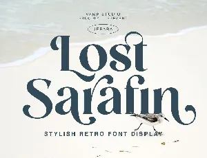 Lost Sarafin font