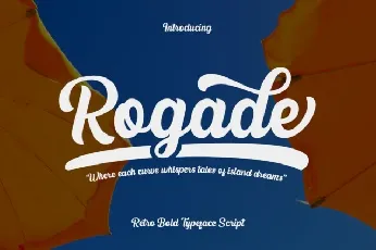 Rogade font