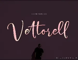 Vettorell Script font