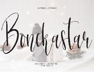 Bonekastar font