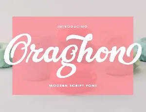 Oraghon Script font