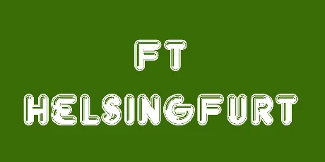 FT Helsingfurt font