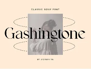 Gashingtone font