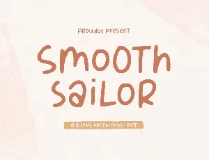 Smooth Sailor font