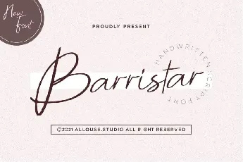 Barrirstar Script font