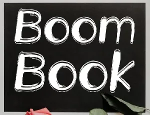 Boom Book Display font