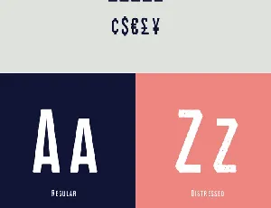 Union Condensed Typeface font