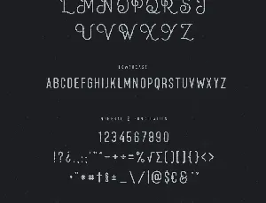 Heubeul Typeface font