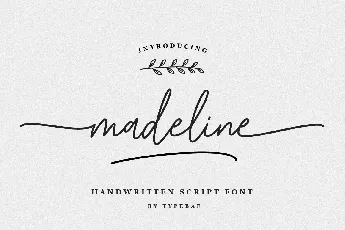 Madeline font