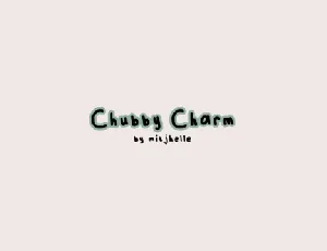 Chubby Charm font