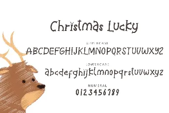 Christmas Lucky font