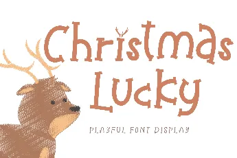 Christmas Lucky font