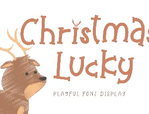 Christmas Lucky font