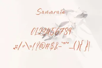 Samarata font