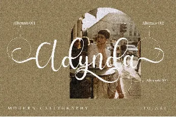 Adynda font