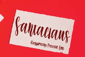 Santaclaus font