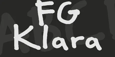 FG Klara font