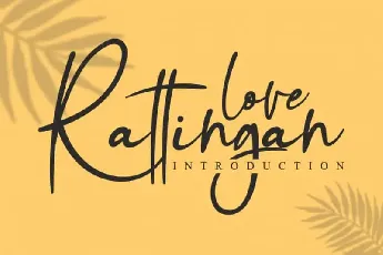 Rattingan Handwritten font