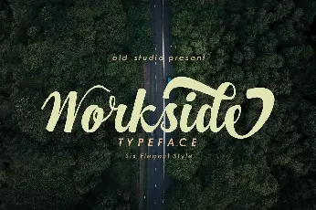 Workside Script font