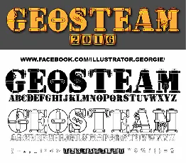 Geosteam font