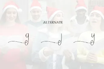 Caroling Script font