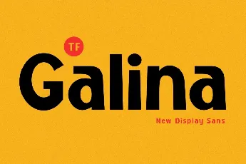 TF Galina font