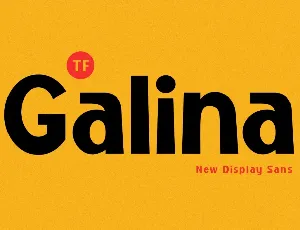 TF Galina font
