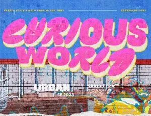 Curious World font