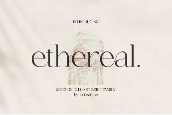 Ehereal font