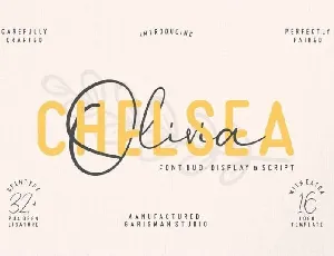 Chelsea Olivia Duo font