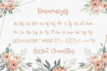 Dreameyes font